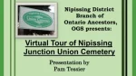 Nipissing Branch - Virtual Tour of Nipissing Junction Union Cemetery